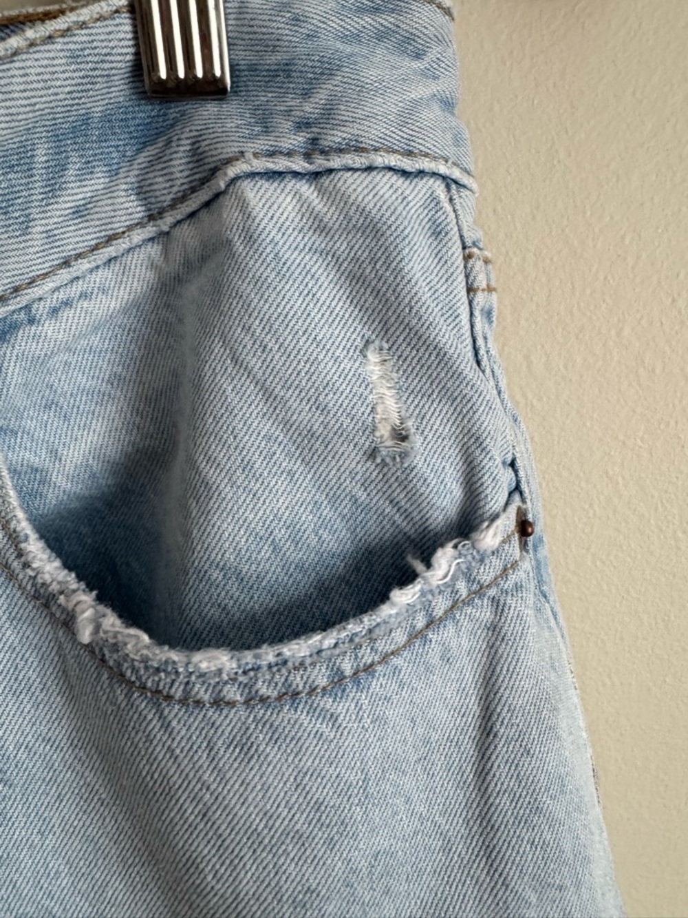 Abercrombie & Fitch the crop wide leg high rise 30 curve love - Picture 3 of 11